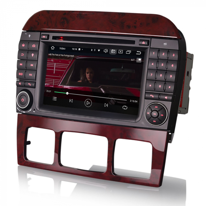 Navigatie auto, Pachet dedicat Mercedes Benz S-Class W220 CL-Class W215, Android 13 [5]