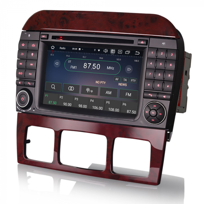 Navigatie auto, Pachet dedicat Mercedes Benz S-Class W220 CL-Class W215, Android 13 [6]