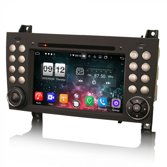 Navigatie auto, Pachet dedicat Mercedes-Benz SLK Class R171 W171 SLK200 SLK28, Android 13, Octa Core, 7 Inch [3]