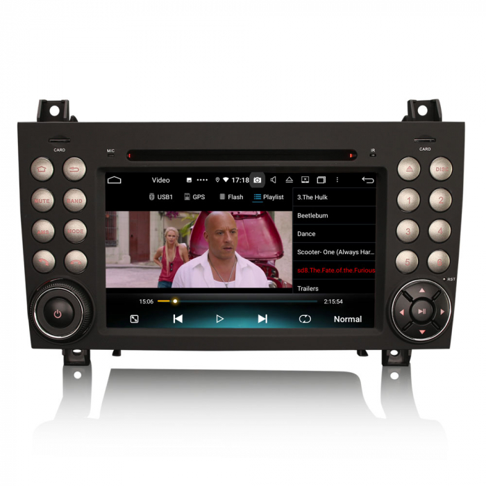 Navigatie auto, Pachet dedicat Mercedes-Benz SLK Class R171 W171 SLK200 SLK28, Android 13, Octa Core, 7 Inch [6]