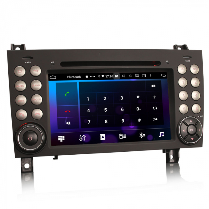 Navigatie auto, Pachet dedicat Mercedes-Benz SLK Class R171 W171 SLK200 SLK28, Android 13, Octa Core, 7 Inch [2]