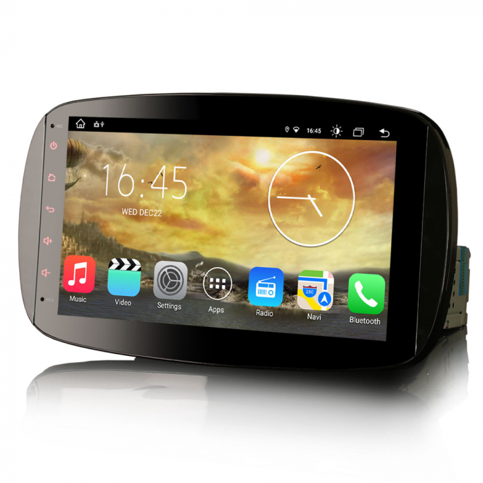 Navigatie auto, Pachet dedicat Mercedes-Benz SMART 2016 2017 2018,9 inch, Android 11, Octa Core [3]