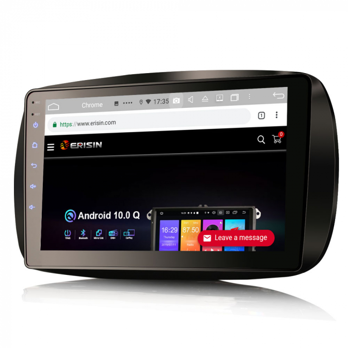 Navigatie auto, Pachet dedicat Mercedes Benz SMART, Android 10, 9 inch, Octa Core [3]