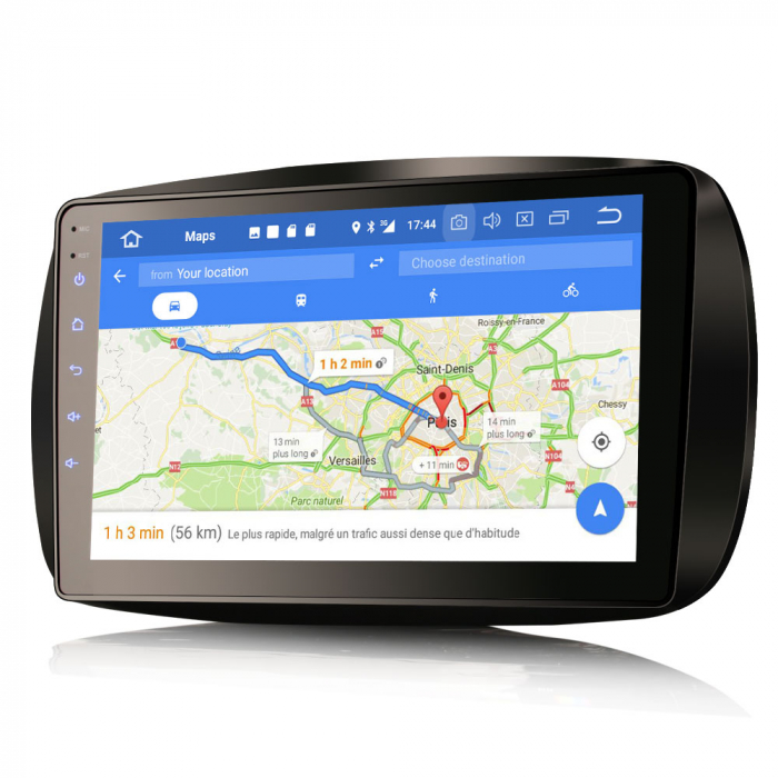 Navigatie auto, Pachet dedicat Mercedes Benz SMART, Android 10, 9 inch, Octa Core [8]