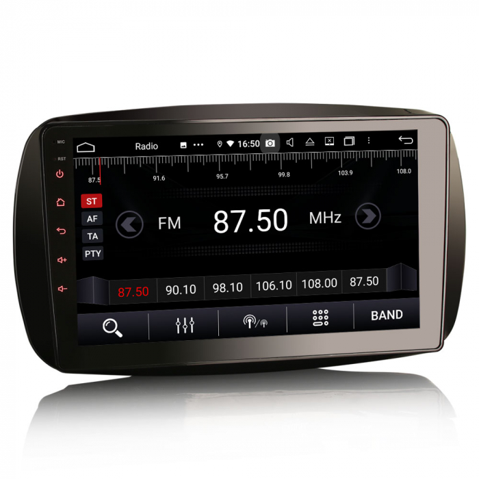 Navigatie auto, Pachet dedicat Mercedes Benz SMART, Android 10, 9 inch, Octa Core [6]
