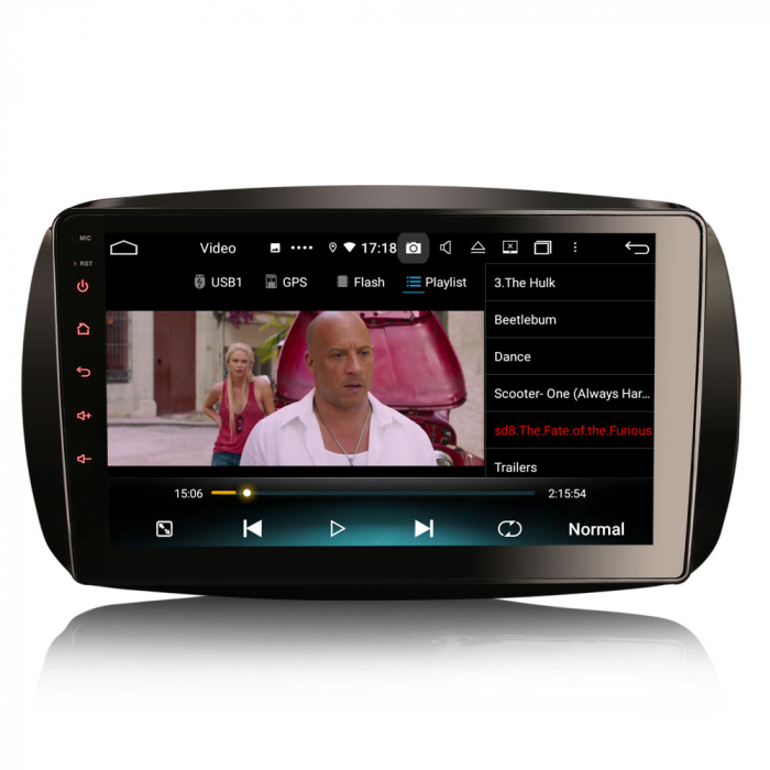 Navigatie auto, Pachet dedicat Mercedes Benz SMART, Android 10, 9 inch, Octa Core [7]