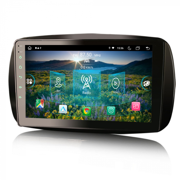 Navigatie auto, Pachet dedicat  Mercedes-Benz SMART DAB+, 9 Inch, Android 11. [8]