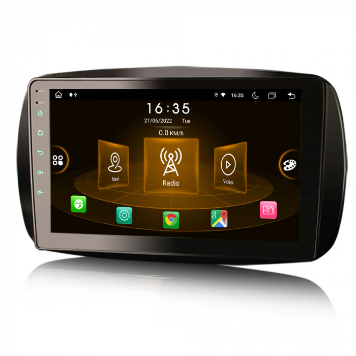 Navigatie auto, Pachet dedicat  Mercedes-Benz SMART DAB+, 9 Inch, Android 11. [10]