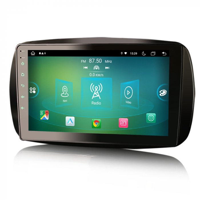Navigatie auto, Pachet dedicat  Mercedes-Benz SMART DAB+, 9 Inch, Android 11. [7]