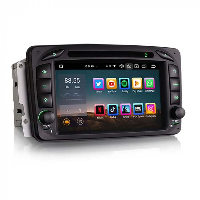 Navigatie auto, Pachet dedicat Mercedes Benz Viano Vito G-Class W463 C-Class W203 CLK W209, Android 13 [3]
