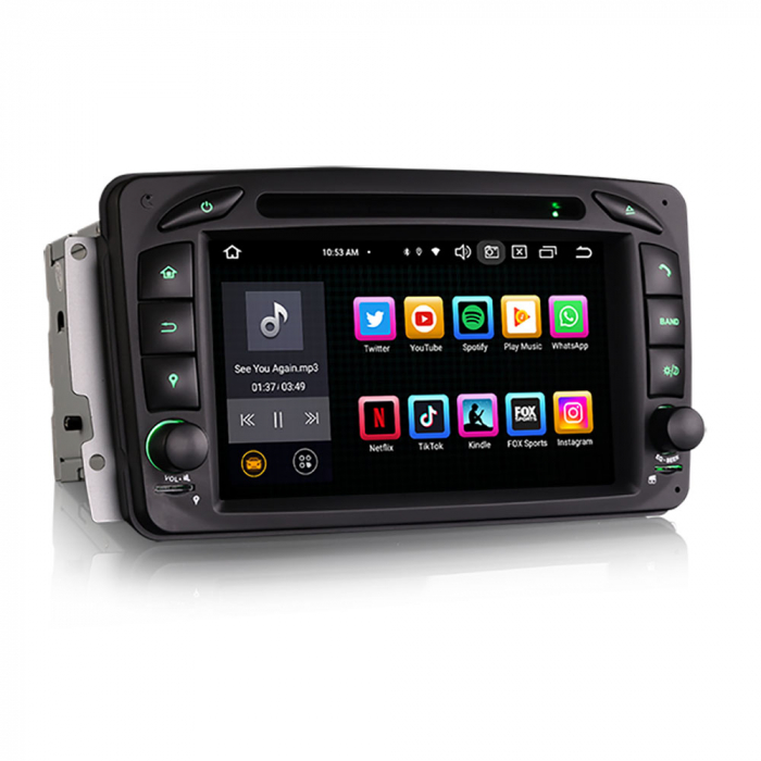 Navigatie auto, Pachet dedicat Mercedes Benz Viano Vito G-Class W463 C-Class W203 CLK W209, Android 13 [2]