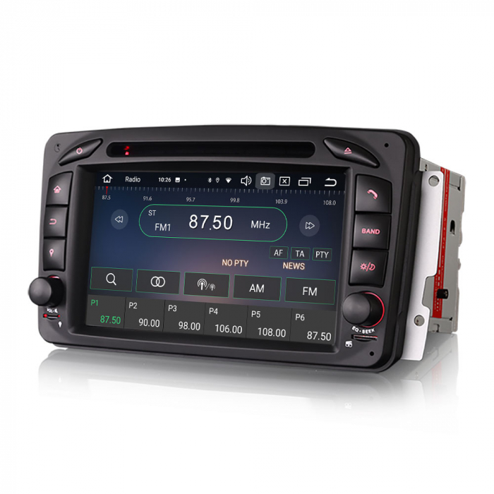 Navigatie auto, Pachet dedicat Mercedes Benz Viano Vito G-Class W463 C-Class W203 CLK W209, Android 13 [7]