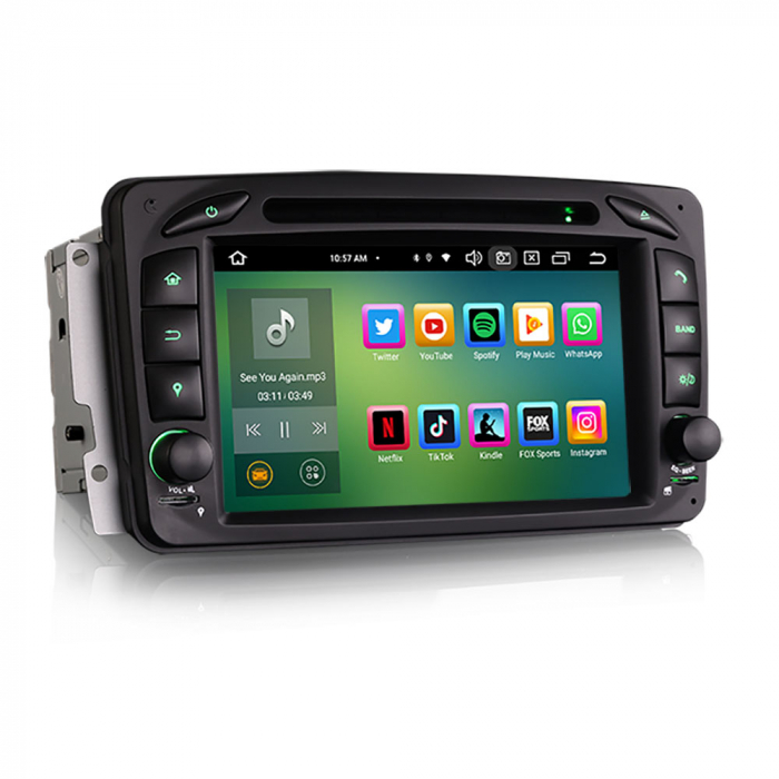 Navigatie auto, Pachet dedicat Mercedes Benz Viano Vito G-Class W463 C-Class W203 CLK W209, Android 13 [5]