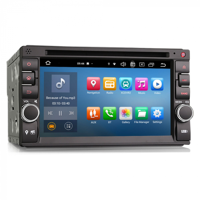 Navigatie auto 2din universal , Pachet dedicat Nissan, 6.2 inch, Android 12 [4]