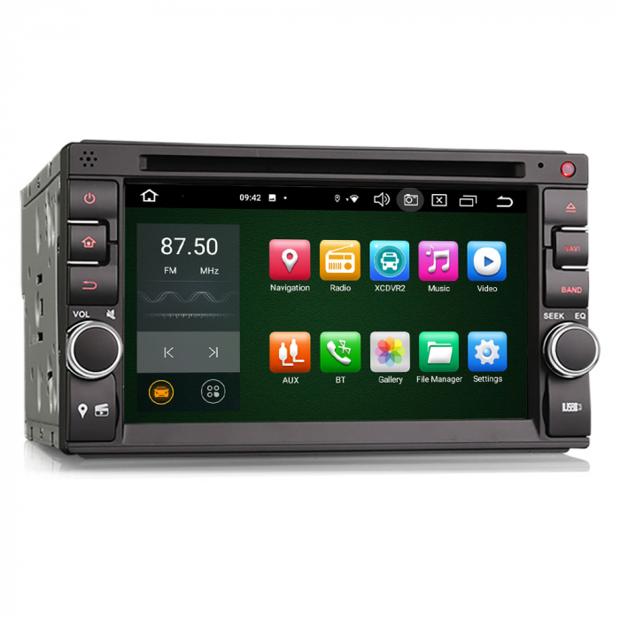 Navigatie auto 2din universal , Pachet dedicat Nissan, 6.2 inch, Android 12 [6]