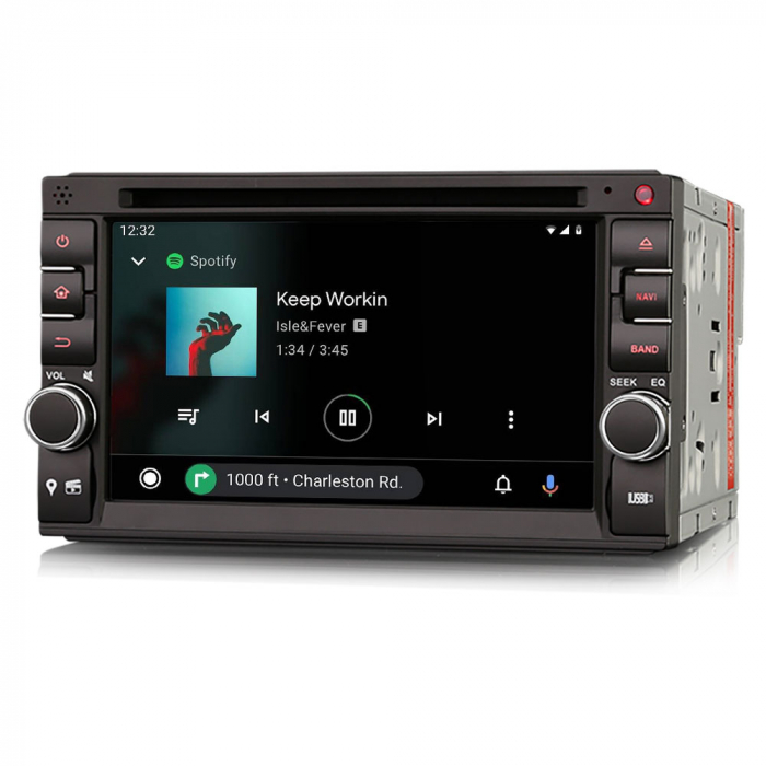 Navigatie auto 2din universal , Pachet dedicat Nissan, 6.2 inch, Android 12 [5]
