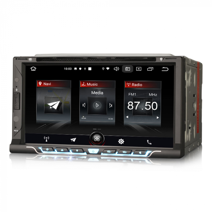 Navigatie auto, Pachet dedicat Nissan, 6.2 inch, Android 11, Quad Core [5]