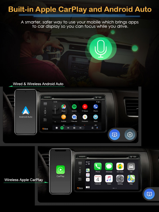 Navigatie auto, Pachet dedicat Renault Dacia Duster Logan Sandero Dokker,  Android 13 [14]