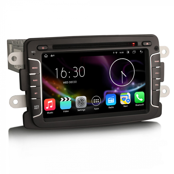 Navigatie auto, Pachet dedicat Renault/Dacia Duster Sandero Logan Lada Xray ,7 inch, Android 11, Octa Core [8]