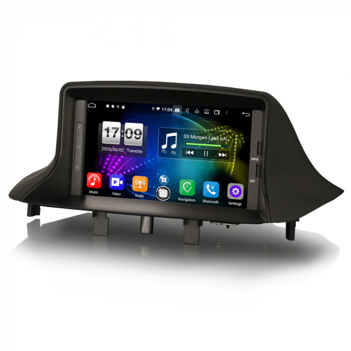 Navigatie auto, Pachet dedicat Renault Fluence Megane Ⅲ, 7 inch,Octa Core, Android 11 [4]