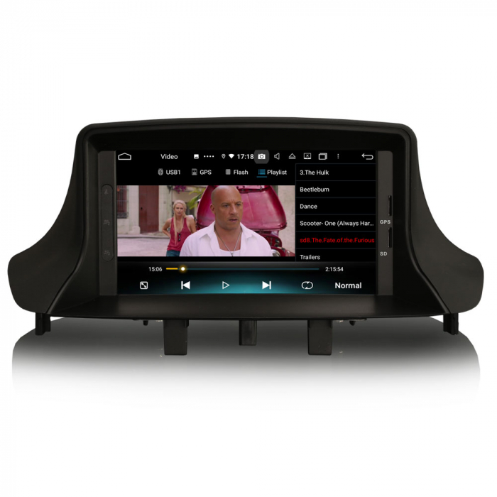 Navigatie auto, Pachet dedicat Renault Fluence Megane Ⅲ, 7 inch,Octa Core, Android 11 [7]