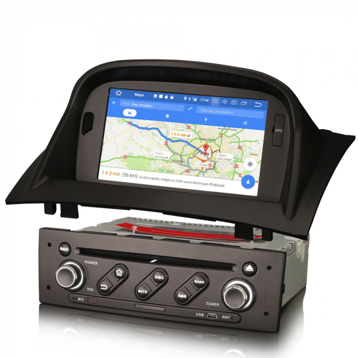 Navigatie auto, Pachet dedicat Renault Megane II, 7 inch,Octa Core, Android 10 [8]