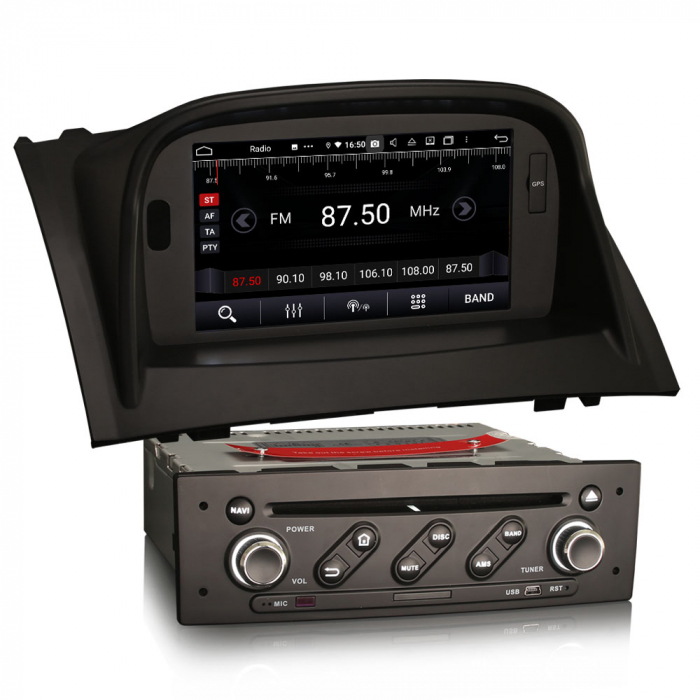 Navigatie auto, Pachet dedicat Renault Megane II, 7 inch,Octa Core, Android 10 [7]