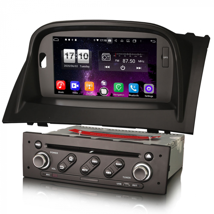 Navigatie auto, Pachet dedicat Renault Megane II, 7 inch,Octa Core, Android 10 [5]