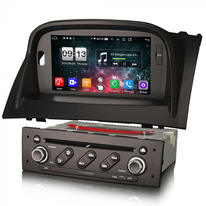 Navigatie auto, Pachet dedicat Renault Megane II, 7 inch,Octa Core, Android 10 [2]