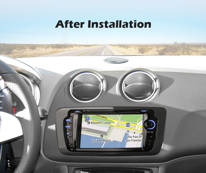 Navigatie auto, Pachet dedicat SEAT IBIZA,7 inch, Android 10.0. [8]