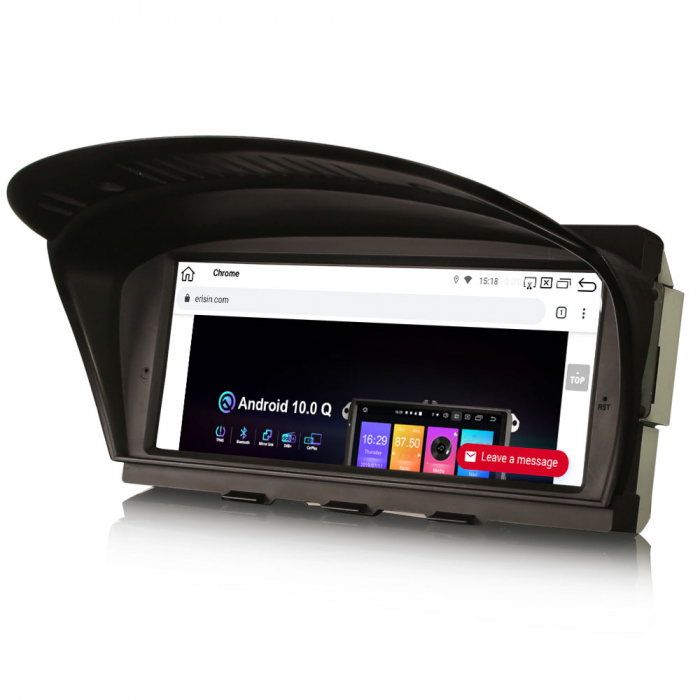 Navigatie auto, Pachet dedicat,  Sistem BMW CIC  E90 E91 E92 E93 E60 E61 E63 E64, 8.8 Inch, Android 10, Octa Core [2]