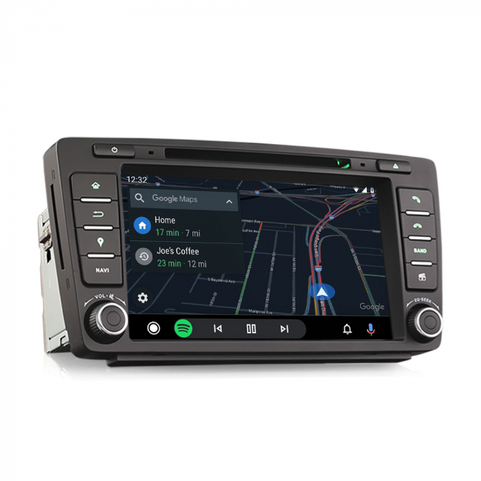 Navigatie auto, Pachet dedicat Skoda Octavia Rapid Roomster Superb Yeti , 8 Inch, Android 13 [8]