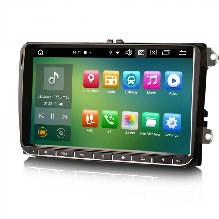 Navigatie auto, Pachet dedicat SKODA Yeti VW Amarok Crafter Caddy Transporter T6, Android 13 [7]
