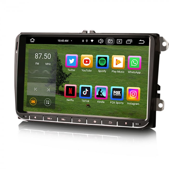 Navigatie auto, Pachet dedicat SKODA Yeti VW Amarok Crafter Caddy Transporter T6, Android 13 [4]