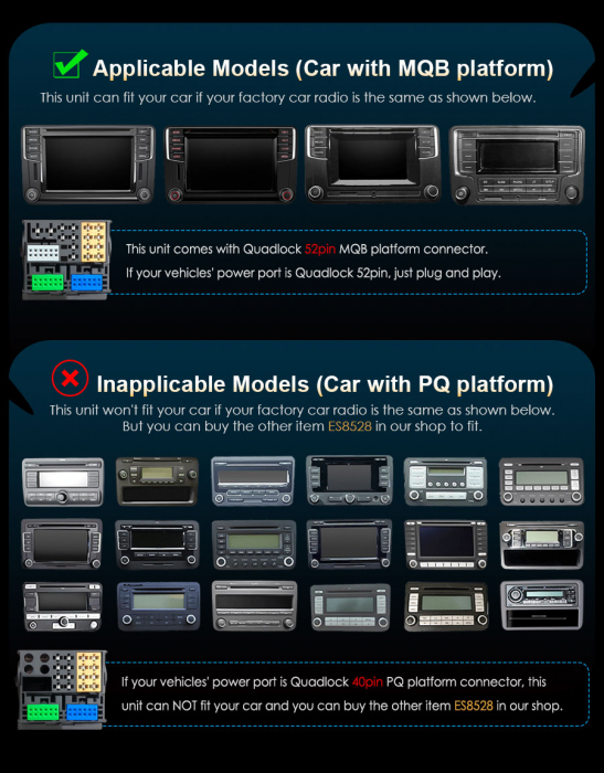 Navigatie auto, Pachet dedicat SKODA Yeti VW Amarok Crafter Caddy Transporter T6, Android 13 [13]
