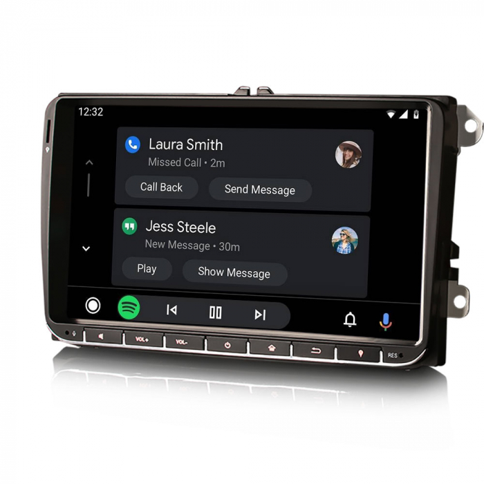 Navigatie auto, Pachet dedicat SKODA Yeti VW Amarok Crafter Caddy Transporter T6, Android 13 [5]