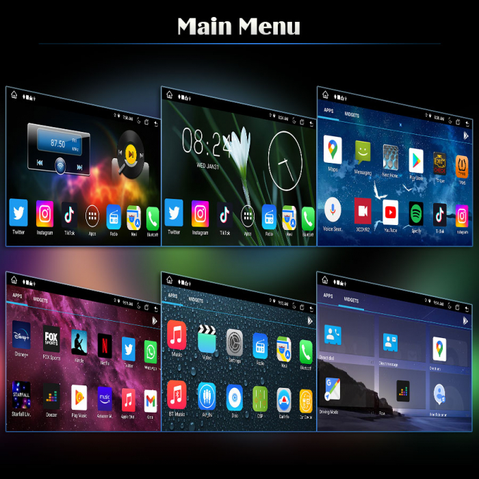 Navigatie auto, Pachet dedicat Toyota AURIS ,7 inch, Android 13, Octa Core [12]