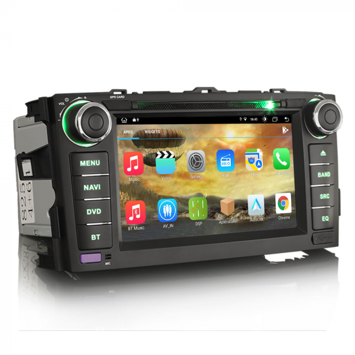 Navigatie auto, Pachet dedicat Toyota AURIS ,7 inch, Android 13, Octa Core [3]