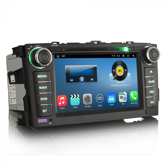 Navigatie auto, Pachet dedicat Toyota AURIS ,7 inch, Android 13, Octa Core [5]