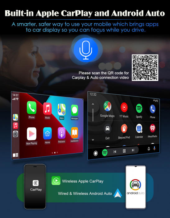 Navigatie auto, Pachet dedicat Toyota AURIS ,7 inch, Android 13, Octa Core [13]