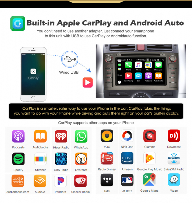 Navigatie auto, Pachet dedicat TOYOTA Corolla Altis AurisI,7 inch, Android 11, Octa Core [14]