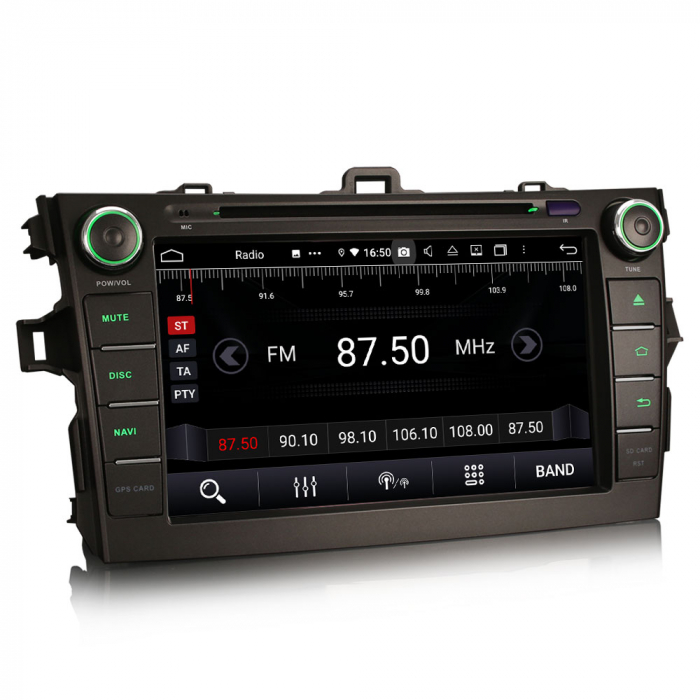 Navigatie auto, Pachet dedicat Toyota COROLLA E140 E150 ,8 inch, Android 11, Octa Core [6]