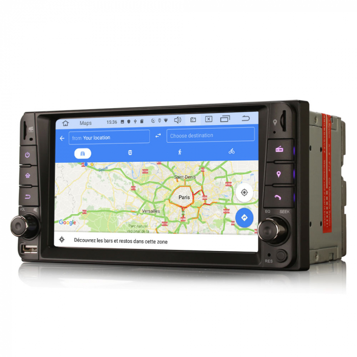 Navigatie auto, Pachet dedicat Toyota Corolla Prado RAV4, 7 inch, Android 11 [7]