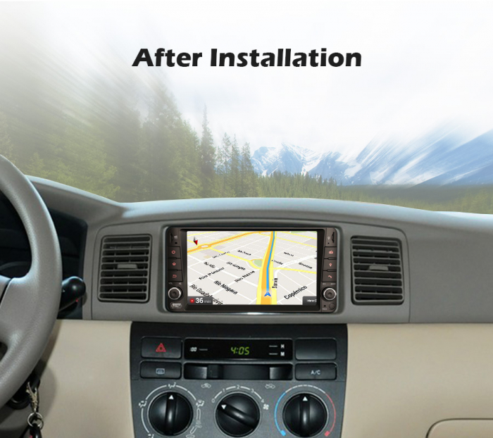 Navigatie auto, Pachet dedicat Toyota Corolla Prado RAV4, 7 inch, Android 11 [11]