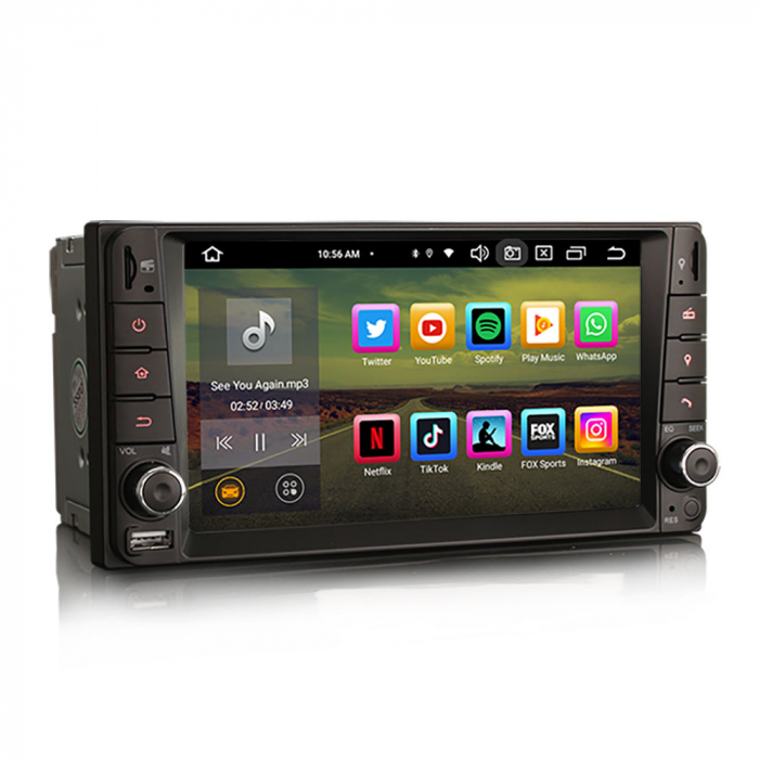 Navigatie auto, Pachet dedicat Toyota Corolla RAV4 Terios, 7 inch, Android 13 [2]