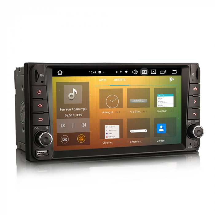 Navigatie auto, Pachet dedicat Toyota Corolla RAV4 Terios, 7 inch, Android 13 [3]