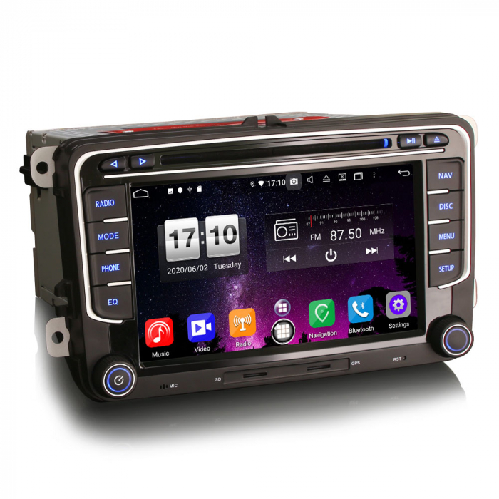Navigatie auto, Pachet dedicat VW, 7 inch,Octa Core, Android 12 [7]