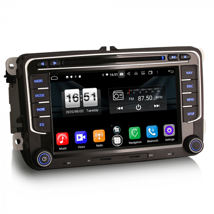 Navigatie auto, Pachet dedicat VW, 7 inch,Octa Core, Android 12 [9]