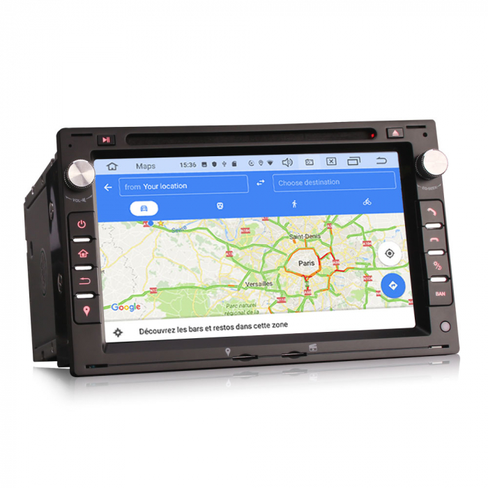 Navigatie auto, Pachet dedicat VW Bora Polo Passat Tiguan T5 Multivan Seat Jetta, Android 11, 7 inch [6]