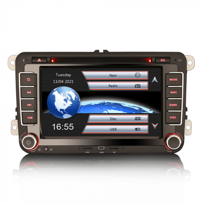 Navigatie auto, Pachet dedicat VW EOS Golf 5/6 Polo Passat Tiguan T5 Multivan Seat [4]
